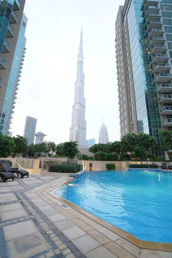 Elite Royal Apartment - Full Burj Khalifa & Fountain View - Premier - 2 Bedrooms & 1 Open Bedroom Without Partition Dubai Exterior foto